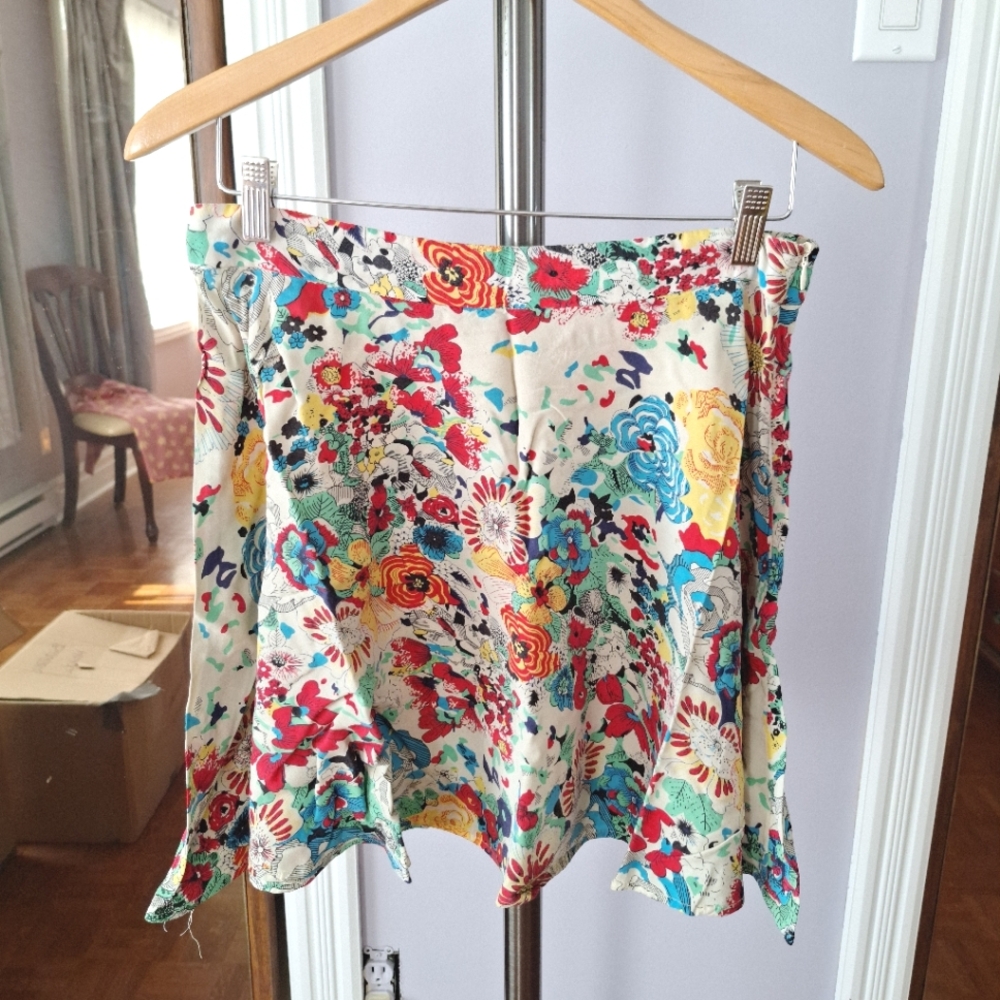 Bright & beautiful floral skirt